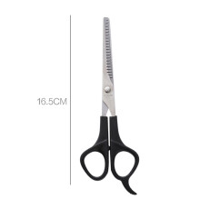 Tijeras de peluquer?a para adelgazar, tijeras profesionales para adelgazar los dientes con mango de ABS de acero inoxidable de calidad, 6" de color ne