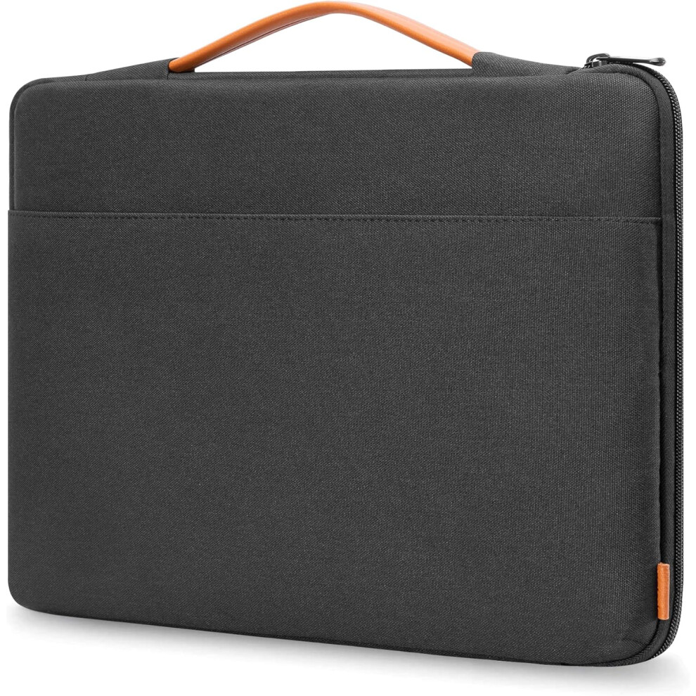 15-15.6 Inch Laptop Case Shockproof Splash Resistant, Carrying Case Compatible With 15 Inch Ultrabooks And Netbooks - Black 9113374504560