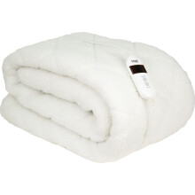 Russell Hobbs RHESB8001 Fitted Sherpa Fleece Electric Blanket for Single Bed
