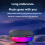 Wireless Bluetooth Speaker Portable with Handle Fabric Waterproof Mini Subwoofer 8