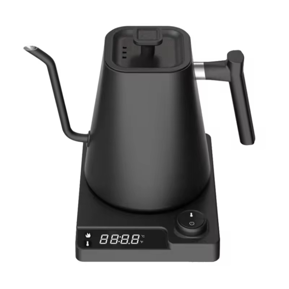 Gooseneck Electric Kettle with Precise Temperature Control, Ideal for Coffee and Tea, Stainless Steel Design UK Plug-image-OPC-PG5W7QH-NEW