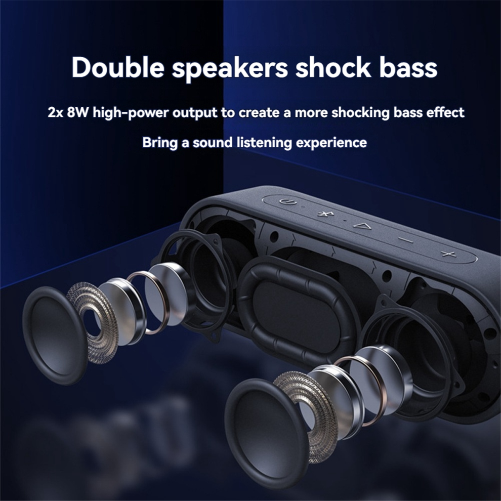 Xsound Go Portable Bluetooth Speaker Better Bass For Camping Speakers Type-C Aux 4851889566561