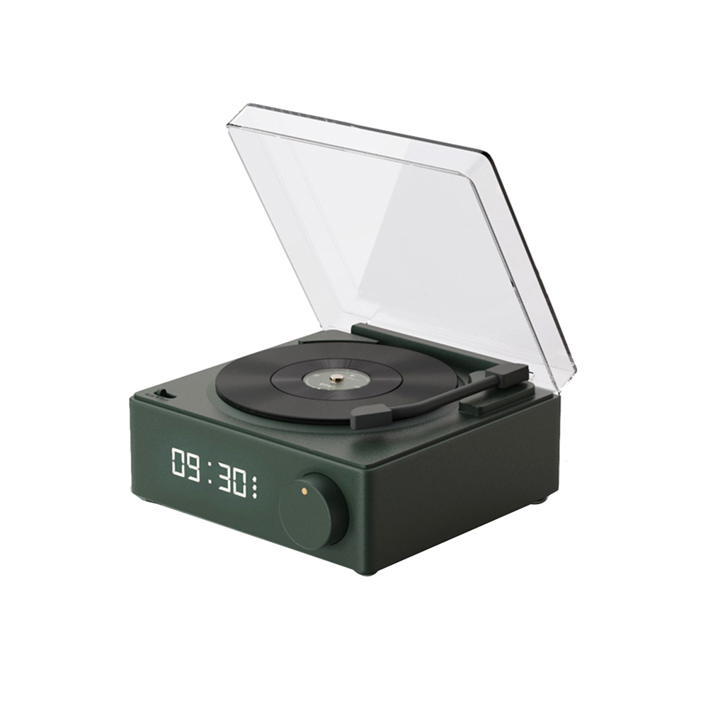 Multifunktionaler Bluetooth-Lautsprecher, , Vinyl-Plattenspieler, Desktop- FüR Zuhause, Wohnzimmer, Schlafzimmer-D-image