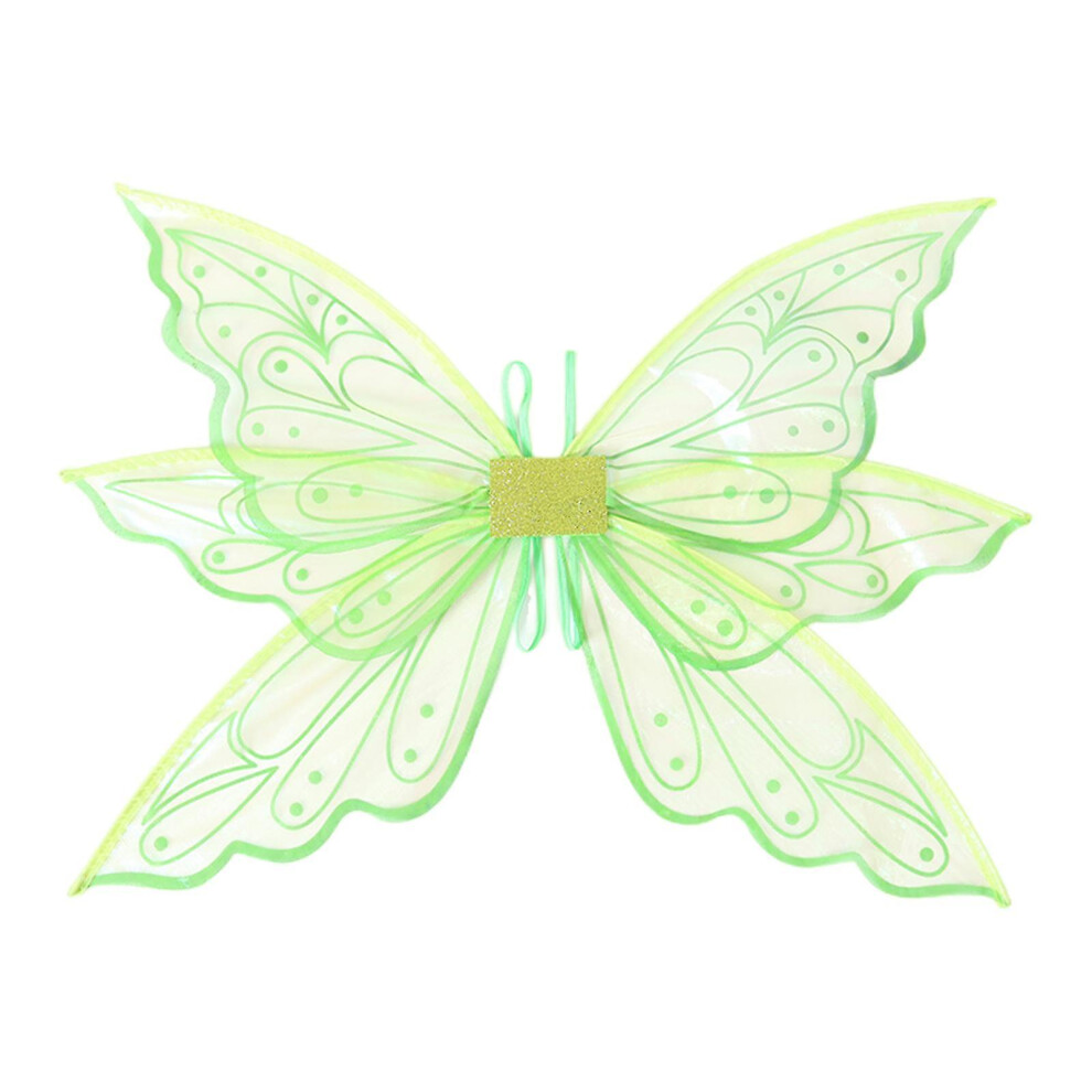 (green1) Glittering Angel Wings Butterfly Wings, Fairy Wings, Womens Butterfly Wings, Fairy Wings For Girls Adults