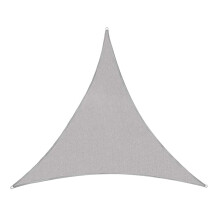 3 Metros Gris Vela De La Sombra Del Sol Triángulo Tienda Uv Protector Solar Jardín Patio Piscina