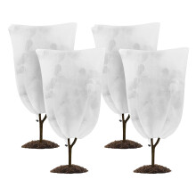 4 Pack Plant Covers Vorstbescherming 24X 32 Inch Winter Koud Weer Vorstbeschermingsdeken met Trekkoord voor Buiten