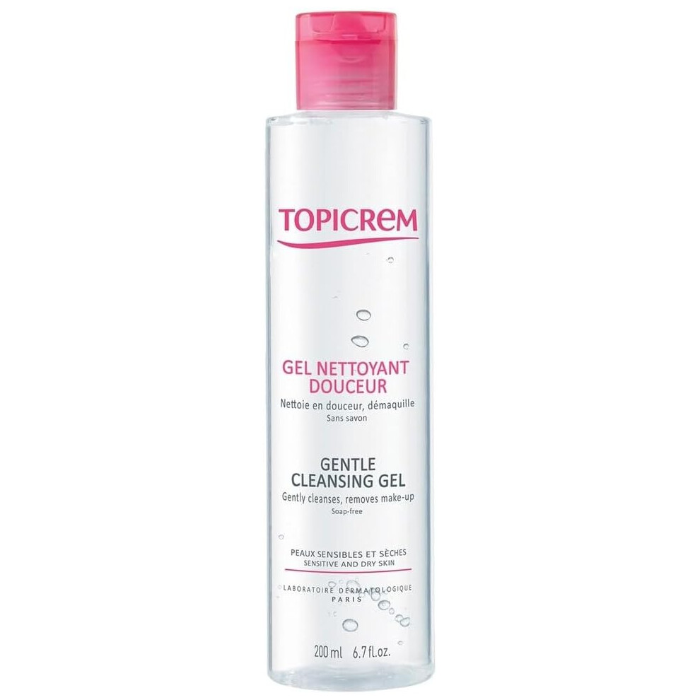 Topicrem Body & Hair Shower Gel | Gentle 2-in-1 Formula  Body & Hair,  Moisturizing & Soothing - 200ml