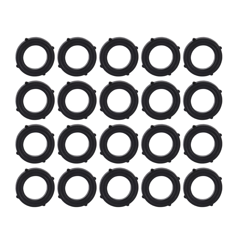Garden Hose Washers Rubber Seals,Self Locking Tabs Keep Washer Firmly Set Inside Fittings For And Water Faucet(20 Pieces) 4852811611533