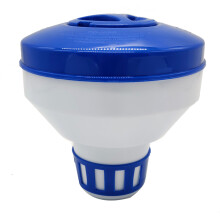 Distributeur de Flotteur Chlore Luxe pour Piscine - CompriméS 3 Pouces, DiamèTre 7 Pouces Piscines CreuséEs et Hors Sol