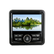 R?Dio Marinho Est?Reo Bluetooth FM AM Reprodutor de ?Udio M?Dia Digital ? Prova D'?Gua para Iate ATV UTV Carrinho Golfe Motocicleta