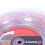 1 Reel 1.35mm Synthetic Flash Nylon Rainbow Tennis String Soft Feeling Racket Strings(200M ) 6