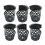 6 Pcs Pool Table Pockets Billiard Set Black Billiards Net Bag Entertainment Web Snooker Baskets 5