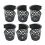6 Pcs Pool Table Pockets Billiard Set Black Billiards Net Bag Entertainment Web Snooker Baskets 1