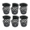 6 Pcs Pool Table Pockets Billiard Set Black Billiards Net Bag Entertainment Web Snooker Baskets 4