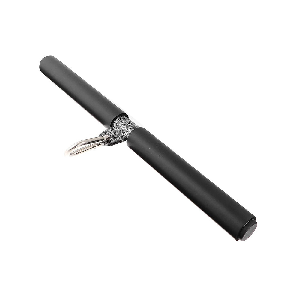 1 Ensemble Barre Droite Rotative DIY de Traction pour Biceps avec Fixation PoignéEs Gymnases Professionnels