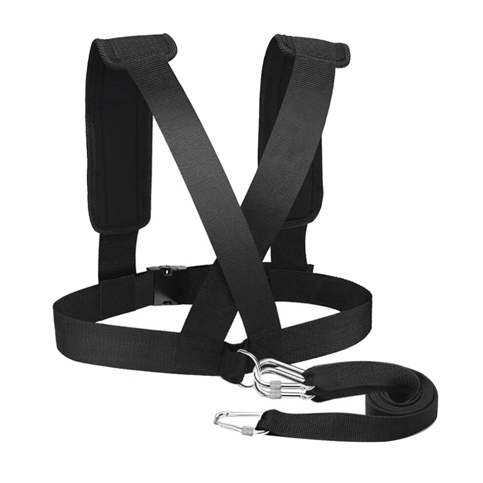 ÉQuipement de Fitness Harnais D'éPaule Gym Pull Sled Drag Speed Musculation Sangle D'EntraîNement Accessoires Sport, à Niveau