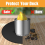 Fire Pit Mat for Bonfire,Double-Sided Fireproof Firepit Round BBQ Under Grill 24Inch 6