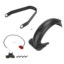 Voor G30 Max Elektrische Scooter Achterspatbordbeugel Achterlicht Schroefdop Gereedschapsset, Zwart