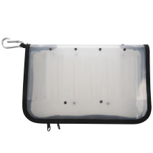 Sac à Appâts de PêChe Rangement Crevettes en Bois Portable Transparent Leurres ImperméAble