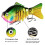 Angel KöDer Schwimm für Bass 7Segment Multi Jointed Tackle Kits Lebensechter 5