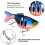 Angel KöDer Schwimm für Bass 7Segment Multi Jointed Tackle Kits Lebensechter 7