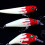 100 StüCk Angel KöDer Spinner Plugs Soft Bait Pike Forelle Lachs Set mit Box 7
