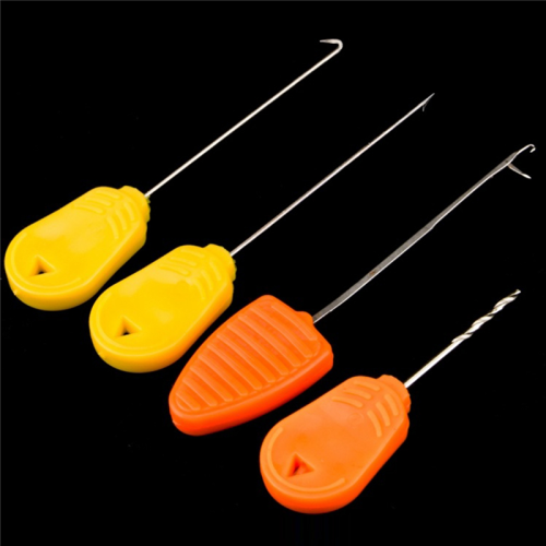 Carp Fishing Quick Fish Folding Unhooking Mat + 4 Pcs Baiting Needles Set Foldable Kits 2