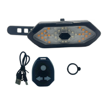 Rücklicht mit Kabelloser Fernbedienung für Elektroroller, Blinker, Wasserdichtes Lampenzubehör