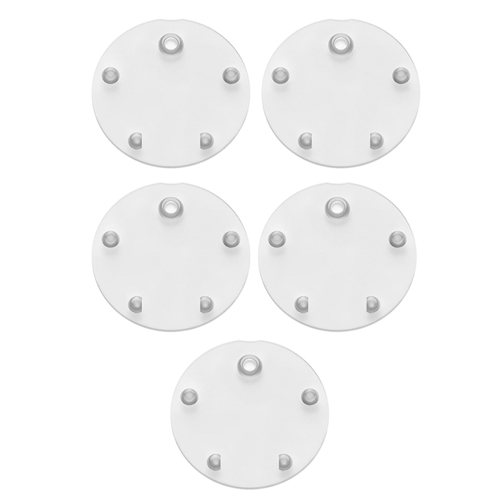 5Pack Toilet Tank Silicone Flapper Seal Gasket 3Inch Replacement For 7381424-100.0070A 4851889579981
