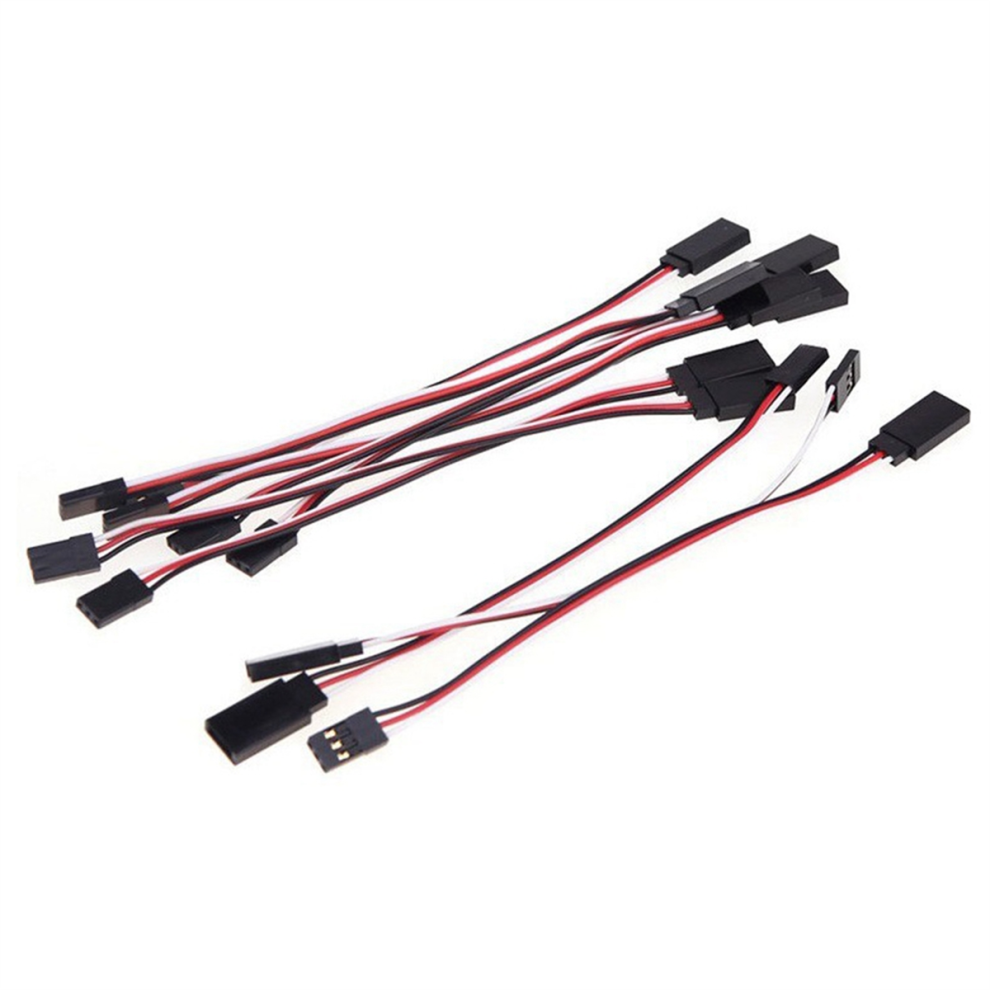 Servo Extension Cable For Rc Futaba Jr, Male And Female Connectors 4851889577673