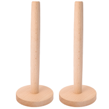 Keuken Houten Rol Papieren Handdoekhouder Badkamer Handdoek Verticale Standaard Wegwerp Opslag Accessoires B