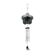 Windgong voor Buitenklokkenspel met 3D-Windspinner, Cadeaus Dames Tuinachtertuinhond