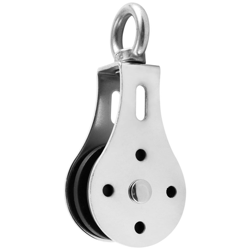 Puleggia Del Cuscinetto Da 300 Kg Ruota Silenziosa Della Palestra Per Impieghi Gravosi Scanalata Un U La Macchina 'Attrezzatura