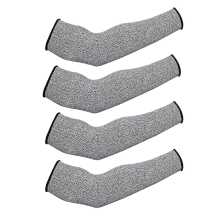 2 Pairs Cut Resistant Sleeves Thin Arm Protectors Guard for Skin and Bruising Sleeves, Grey
