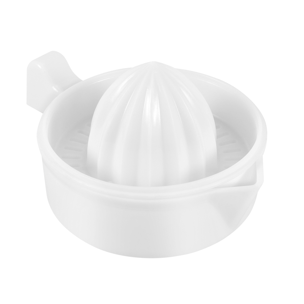 Manual Lemon Squeezer, Orange Juice Citrus Hand Juicer Lid Rotation Press Anti-Slip Reamer