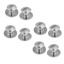 Paquete de 8 tornillos para placa trasera de libro de buceo, accesorios submarinos, accesorios de montaje, hardware de fijaci?n