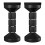 Adjustable Threaded Bed Frame Anti-Shake Tool for Bed,Headboard Stoppers,Prevent Loosening Fixer(2Pcs Black ) 1