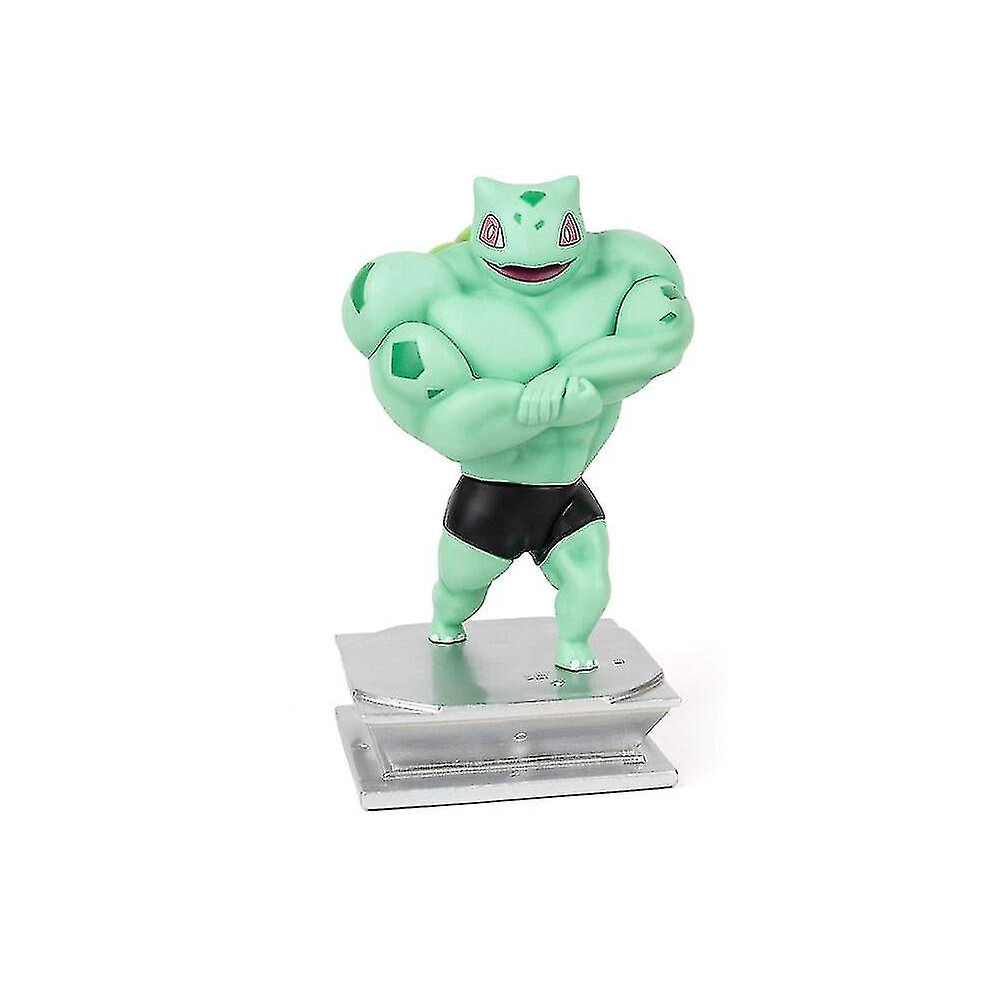 Hiigyl (Bulbasaur, One Size) Anime Gk Pikachu Bulbasaur Statue Figurine Bodybuilding Series Collection
