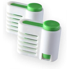 Set Of 2 Cake Slicers 5 Layer Adjustable Cake Bread Slicer, Adjustable Diy Cake Slicer Bread Leveler Cutter Fixer Guide Cake Cutter Leveler Slicer Cut