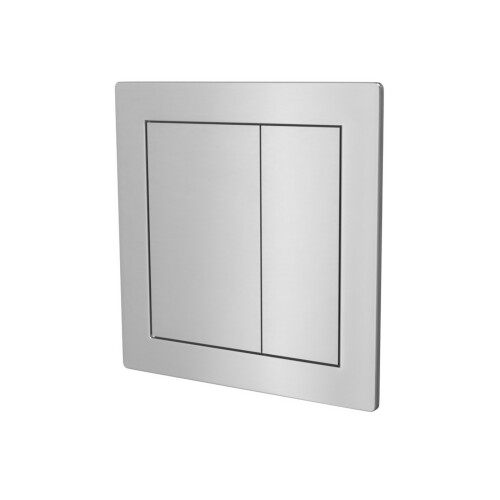 NES Home Nes Home Chrome Square Button WC Flush Plate