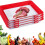 Food Plastic Fresh-Keeping Tray Stackable Reusable 7
