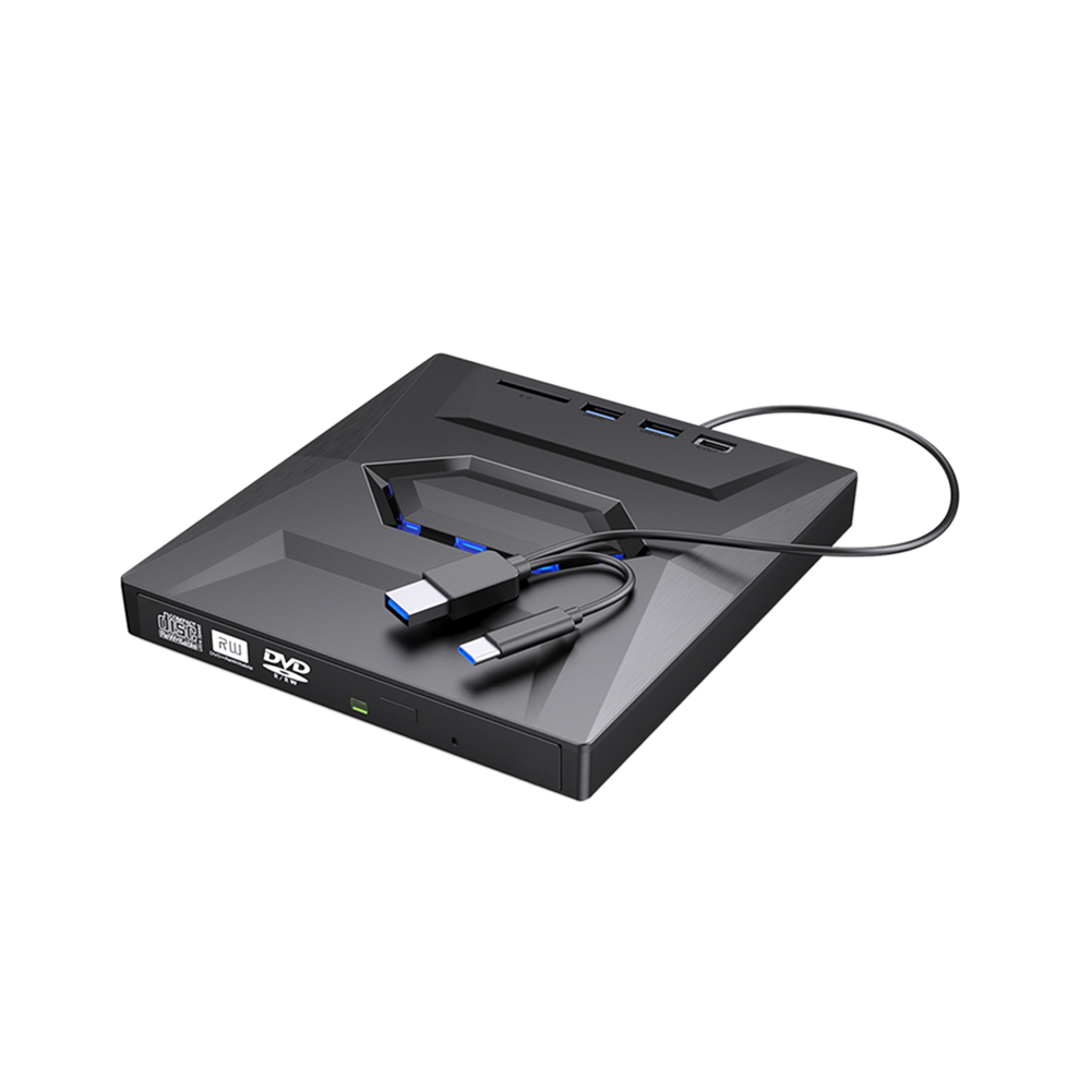 Masterizzatore E Lettore Dvd Cd Esterno Tipo C/USB3.0 Per Pc Laptop 11/10/8/7
