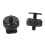 1/4 ιντσών-20 Hot Shoe Mount Adapter Tripod βίδα στο φλας για DSLR Camera Rig (2 πακέτα) 4