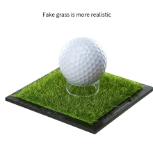 Vitrina para pelotas de golf, caja conmemorativa cuadrada, caja de almacenamiento con espejo de acr?lico