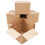 25 x 18 x 12 x 10" (457x305x254mm) Strong Single Wall Cardboard Boxes 3