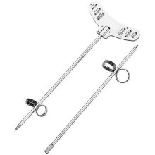 Vegetable Spiral Cutter, Stainless Steel Screw Winder Twist Spiral Potato Carrot Cucumber Carving Tool Special Shape Kitchen Use (1set, Silver)