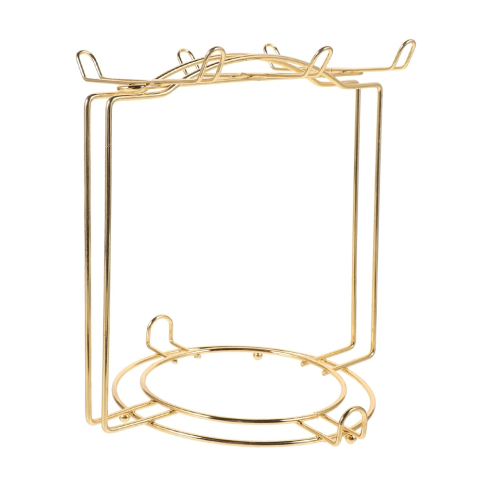 Coffee Cups Holder Stand Cup Plate Organizer Metal Mug Tree Display Hanger Rack 4853480207256