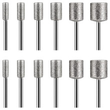 Kivenveistosetti, 12 kpl timanttipursuk?rje? kallioille, lasikeramiikka py?riville ty?kaluille (4mm 5mm 6mm 8mm 10mm 12mm)