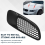 2PCS Air Vent for Real M3 Model Car Front Scoop Bonnet Hood Louvers E90 E91 E92 E93 ABS 6