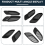 2PCS Air Vent for Real M3 Model Car Front Scoop Bonnet Hood Louvers E90 E91 E92 E93 ABS 9